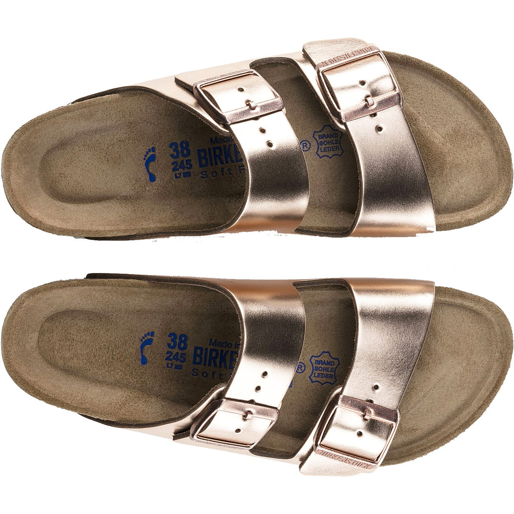Birkenstock Arizona Soft Footbed Women's Sandals Copper Leather