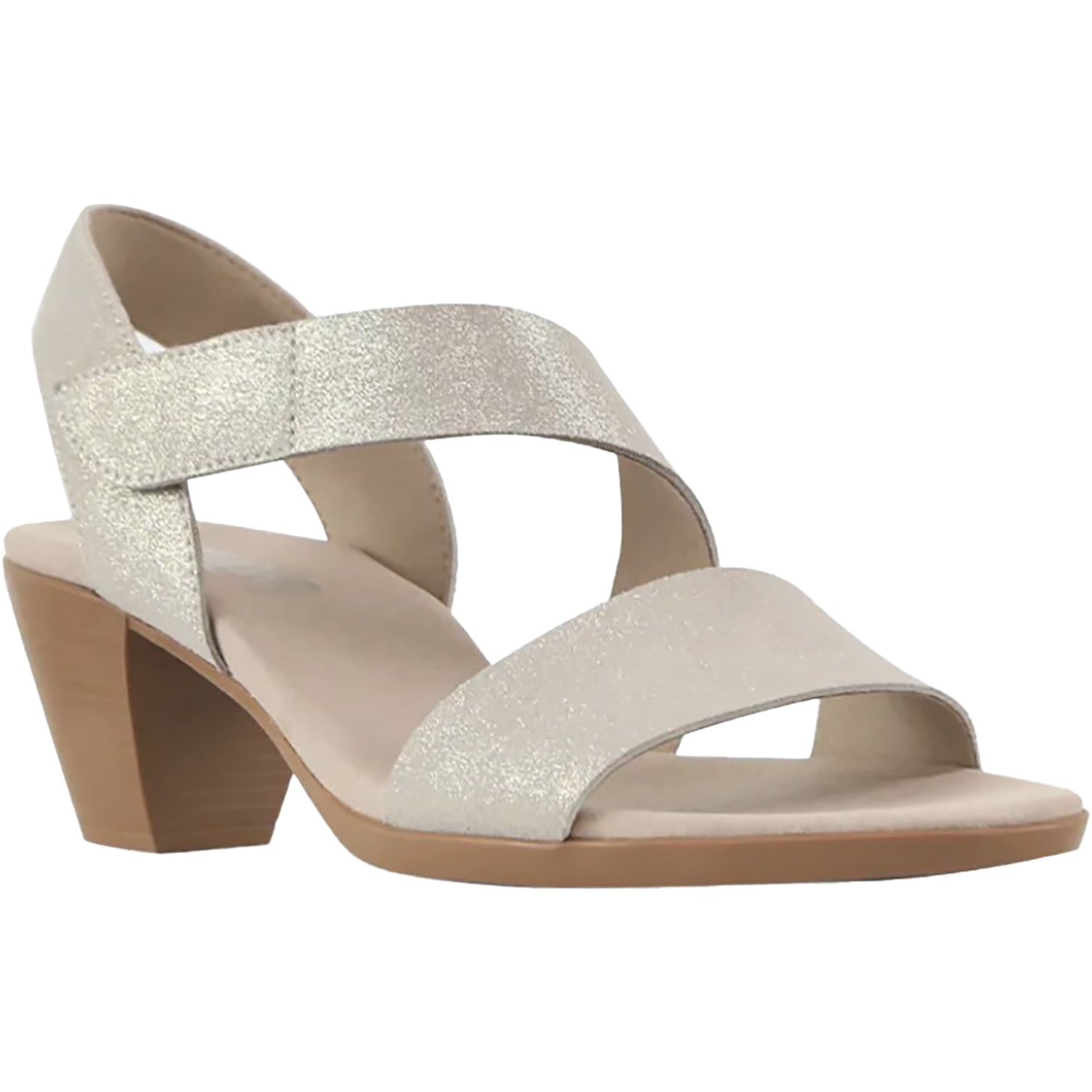 Munro Lucia Women's Dress Shoes Champagne Shimmer