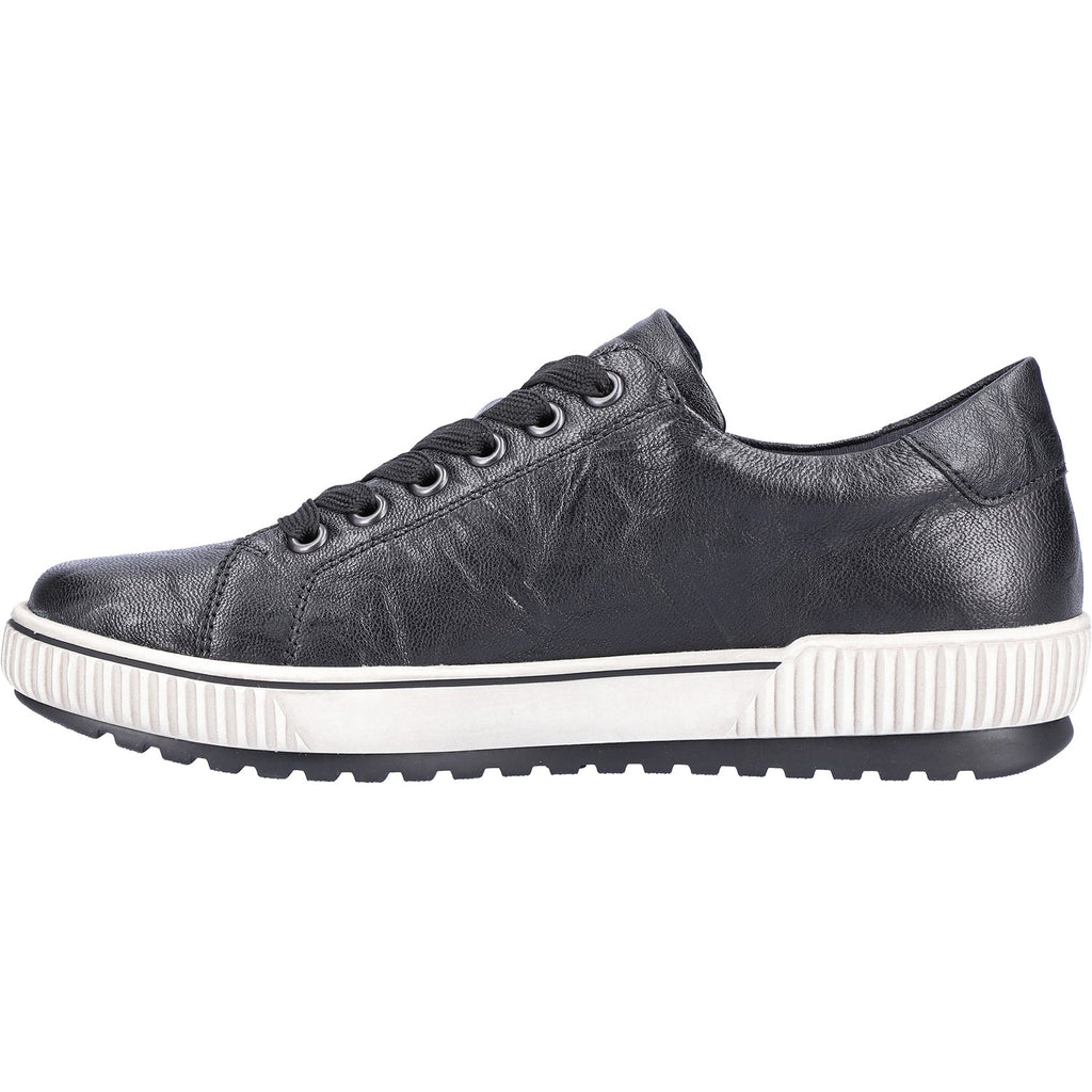 Remonte D0700-00 Maditta 00 Women's Sneakers Black Leather