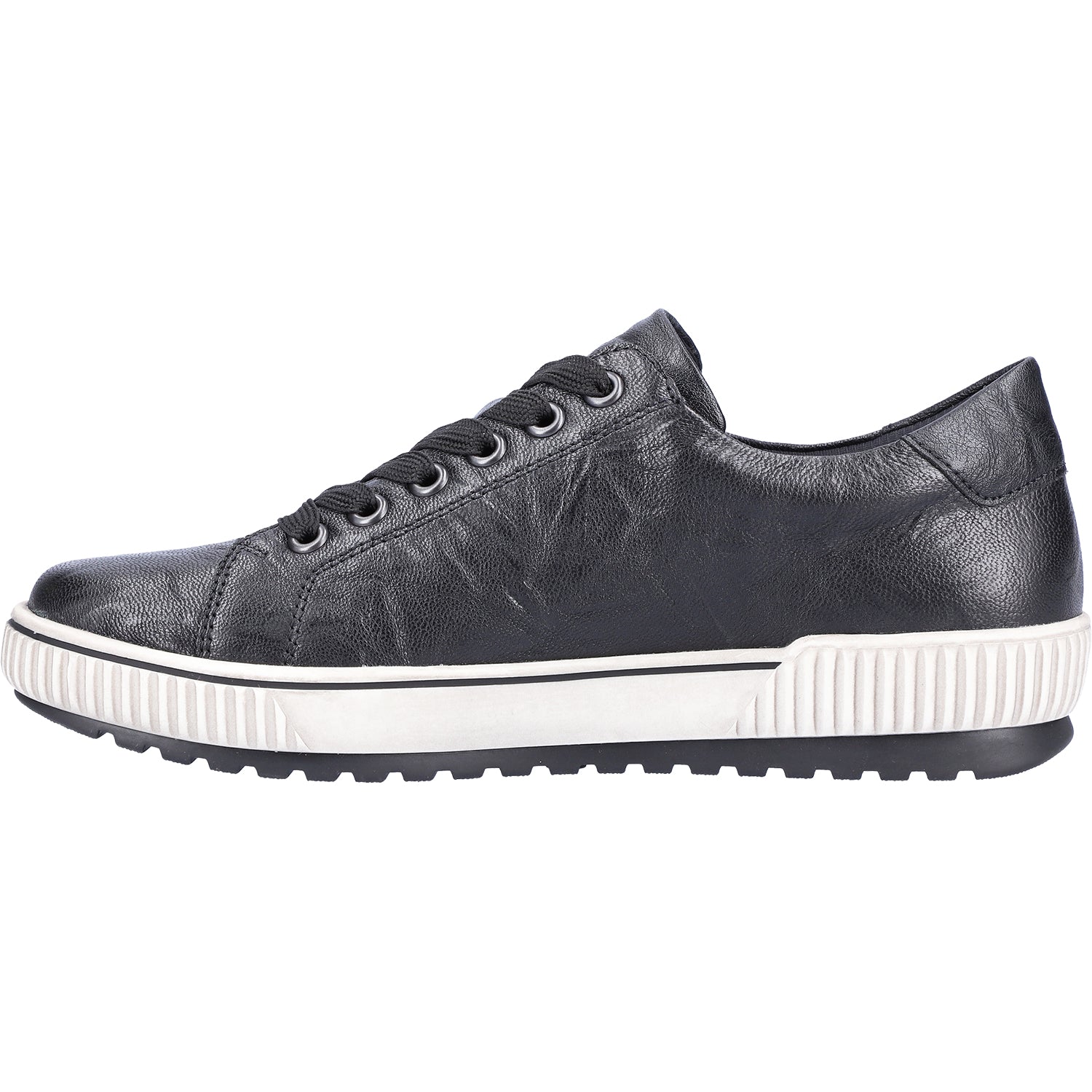 Remonte D0700-00 Maditta 00 Women's Sneakers Black Leather