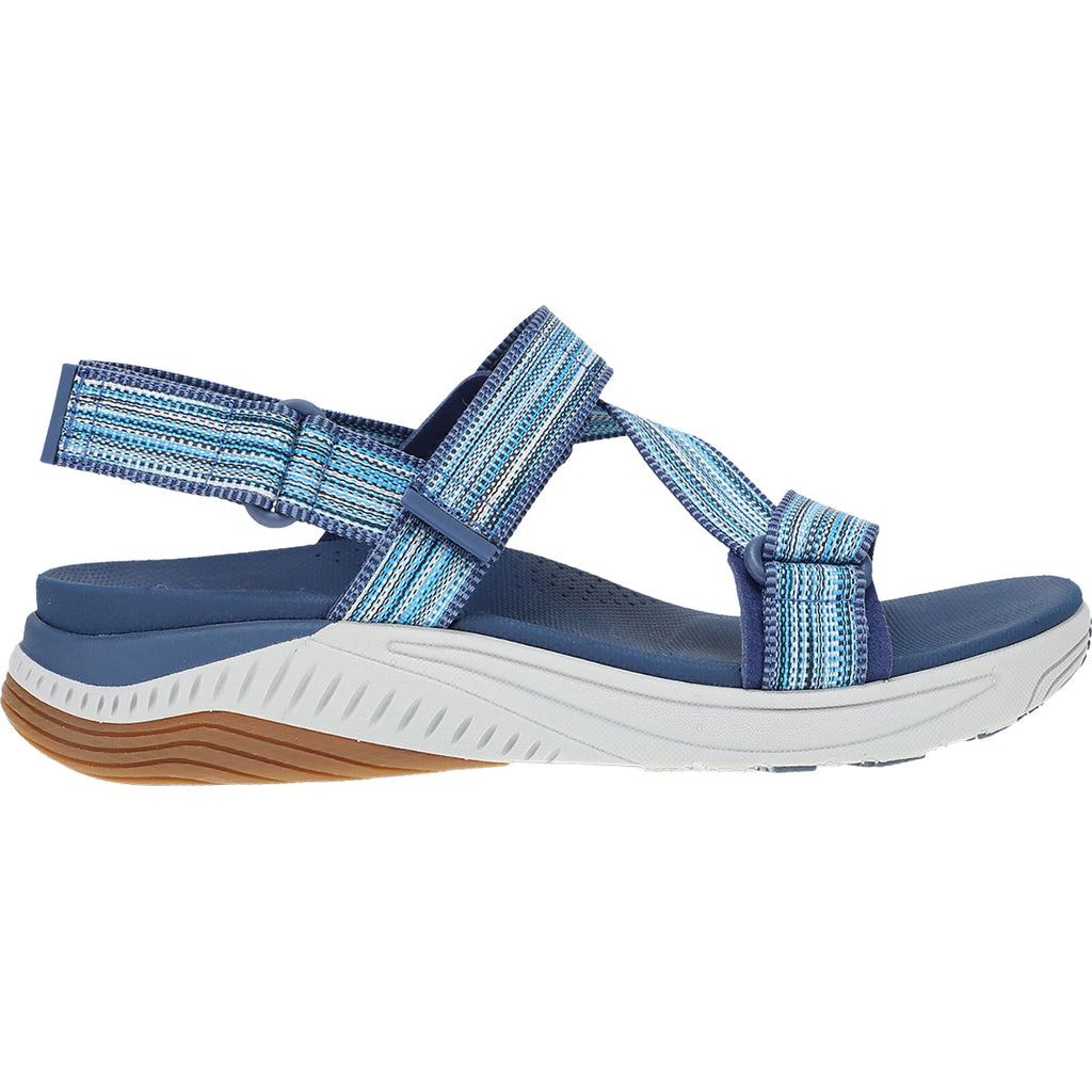Dansko Rayna Women's Trail Sandals Blue Multi Webbing Synthetic