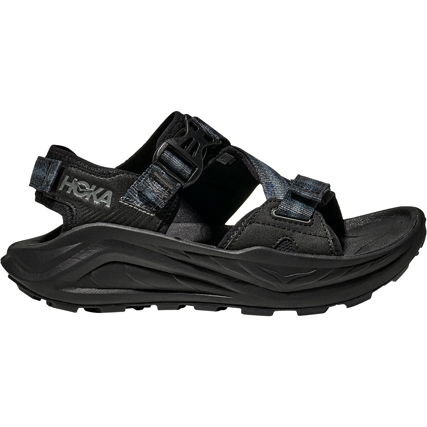 Hoka Infini Hike TC Men's Athletic Shoes Trail/Hiking Black/Black Synthetic