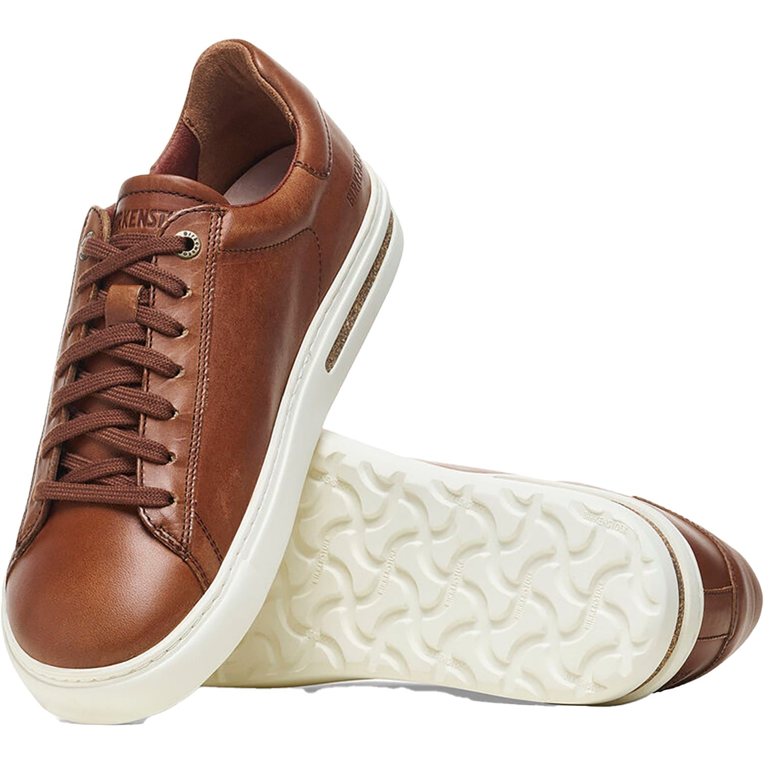 Birkenstock Bend Men's Shoes Cognac Leather