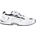 Vionic Walker Men's Walking Shoes White/Navy Leather