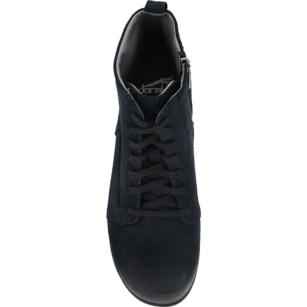 Dansko Fergie Women's Booties Black Burnished Suede