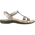 Taos Trophy 2 Women's Sandals Pewter Leather