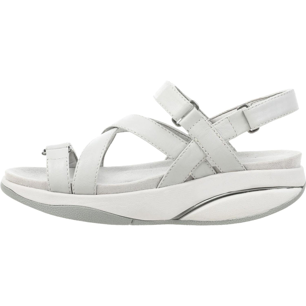 Women's MBT Kiburi Light Grey Leather