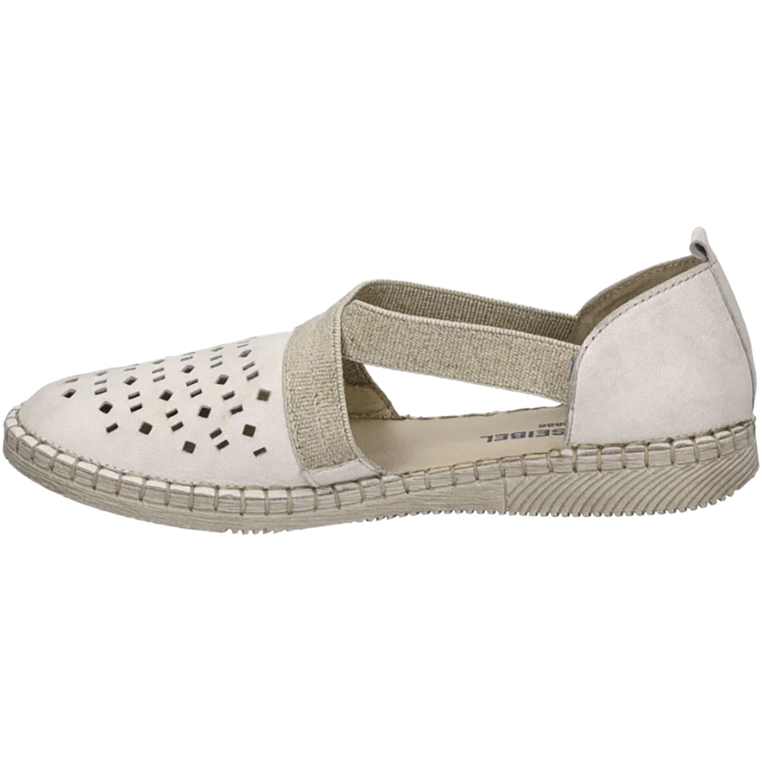 Josef Seibel Sofie 44 Women's Slip On Shoes Off White Leather