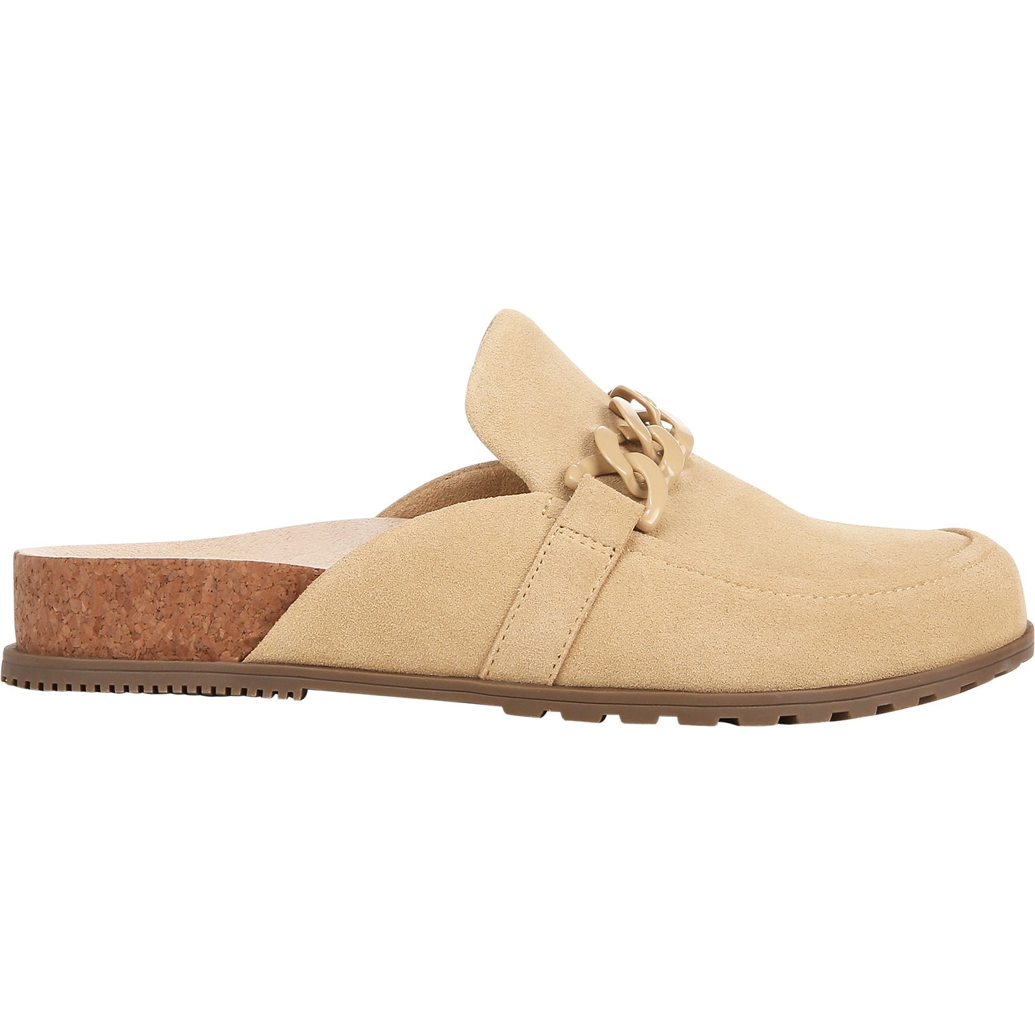 Vionic Georgie Women's Open Back Clogs Sand Suede