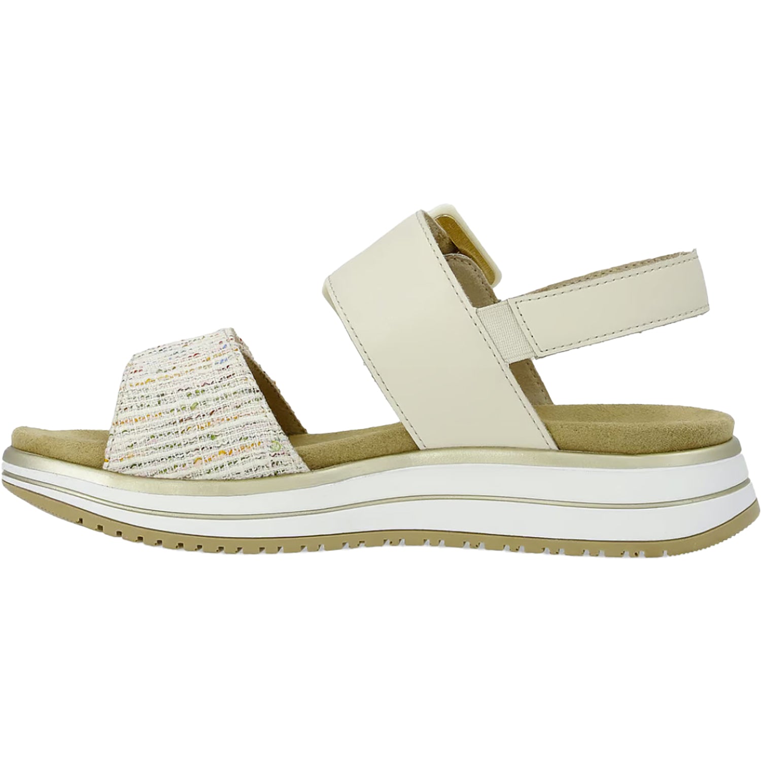 Remonte D1J53-60 Jocelyn 53 Women's Sandals Weiss Multi/Porzellan Leather