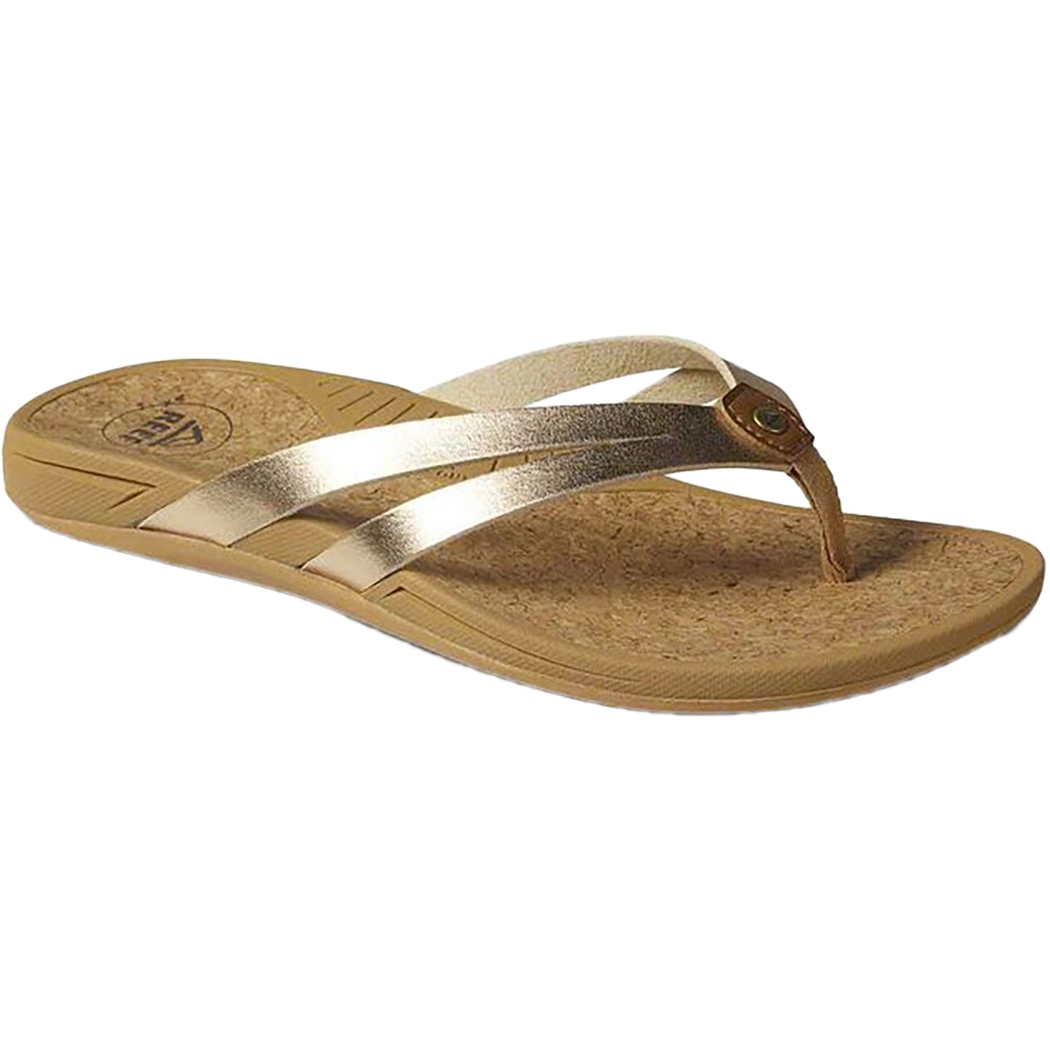 Reef Pacific Joy Women's Thong Sandals Golden Hour Synthetic