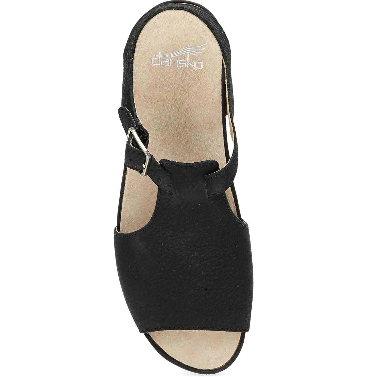 Dansko Laverne Women's Sandals Black Milled Nubuck
