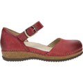 Dansko Mae Women's Mary Janes Traditional Red Burnished Suede