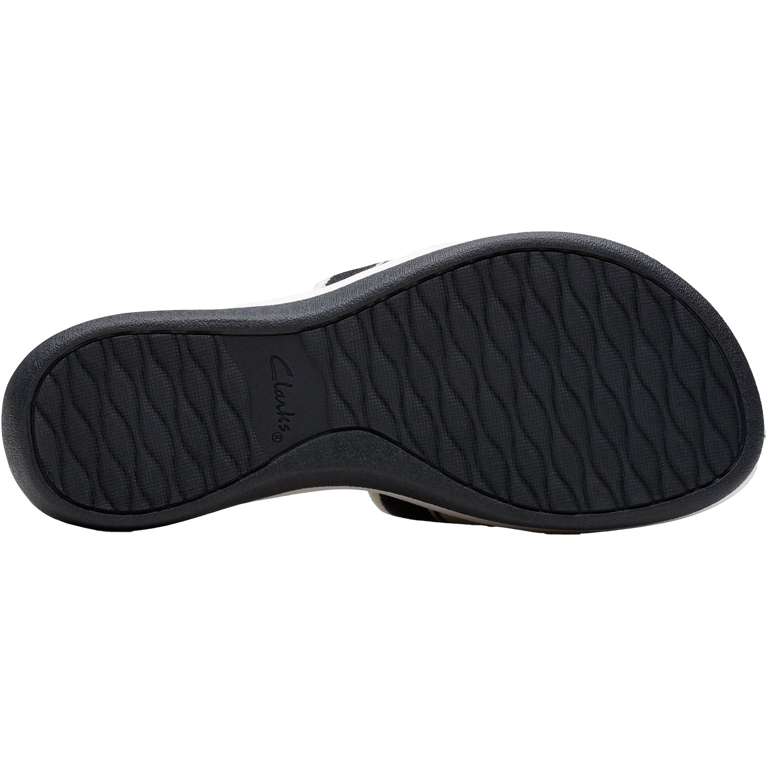 Clarks Cloudsteppers Arla Hollis Women's Slide Sandals Black Combi Knit Synthetic