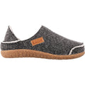 Taos Convertawool Unisex Convertible Slippers Charcoal Wool