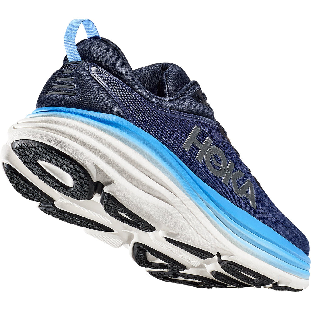 Hoka Bondi 8 (Neutral Support) Men's Running Shoes Outer Space/All Aboard Mesh