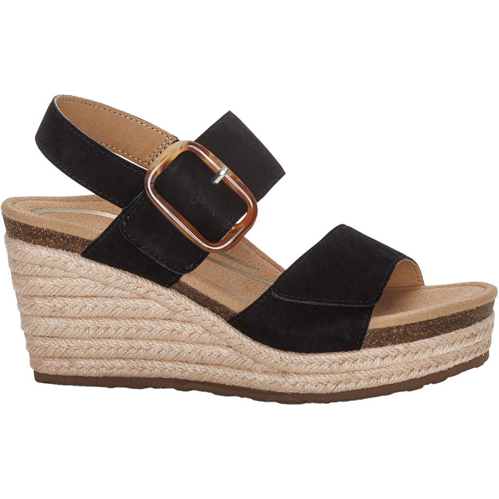 Aetrex Ashley Women's Sandals Black Leather