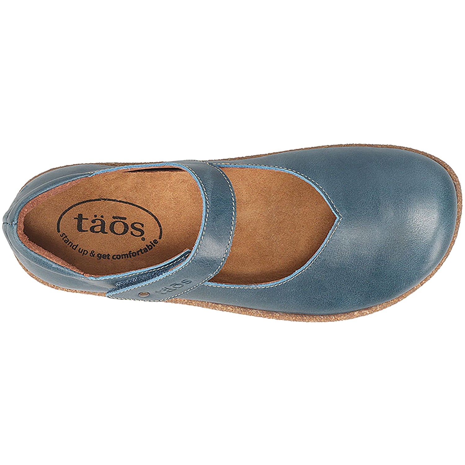 Taos Ultimate Women's Shoes Petrol Blue Leather