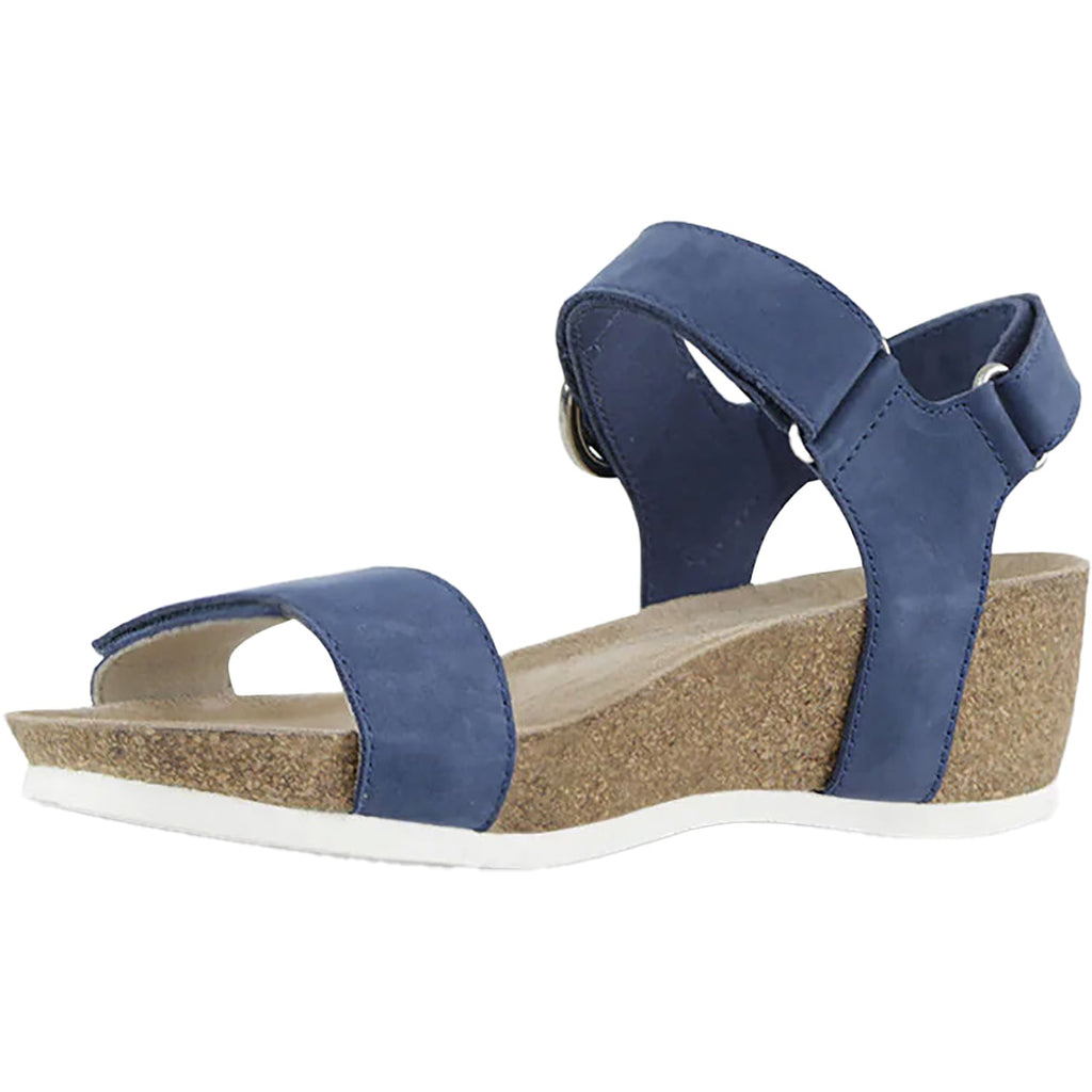 Munro Sintra Women's Wedge Sandals Atlantic Blue Nubuck