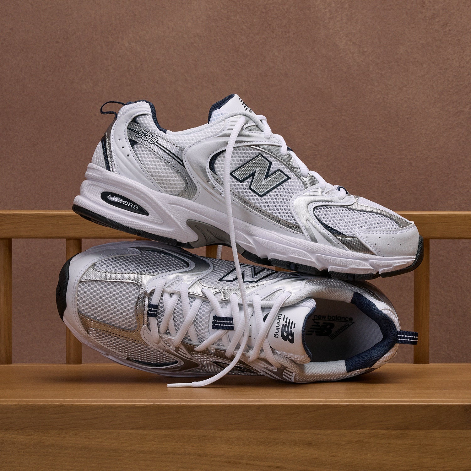 New Balance MR530SG Unisex Athletic Shoes White/Natural Indigo