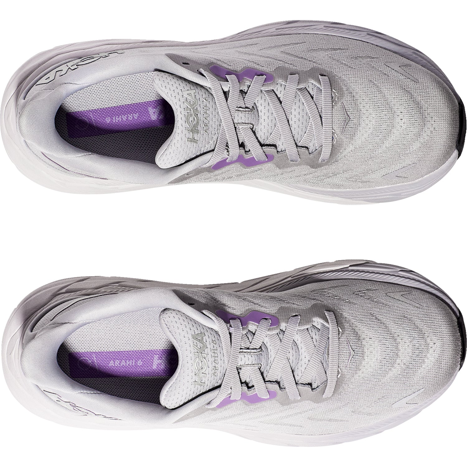 Hoka Arahi 6 Women's Running Shoes Harbor Mist/Silver Mesh