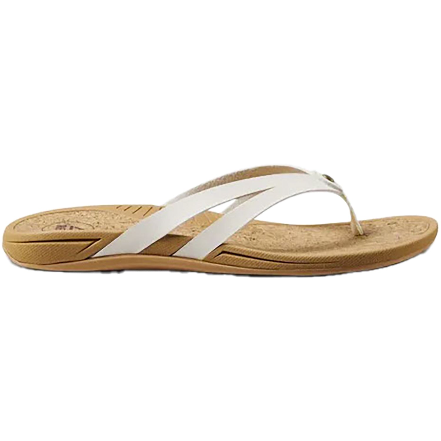 Reef Pacific Joy Women's Thong Sandals Whisper White Synthetic