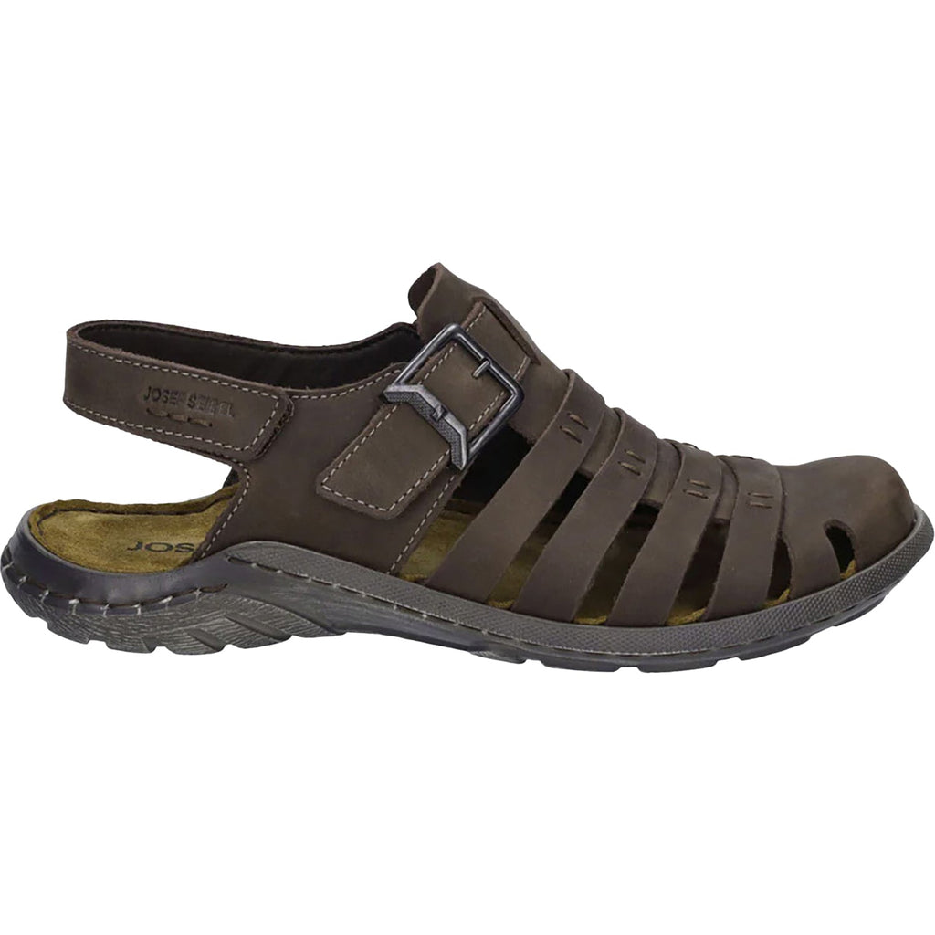 Josef Seibel Logan 70 Men's Fisherman Sandals Mocca Leather
