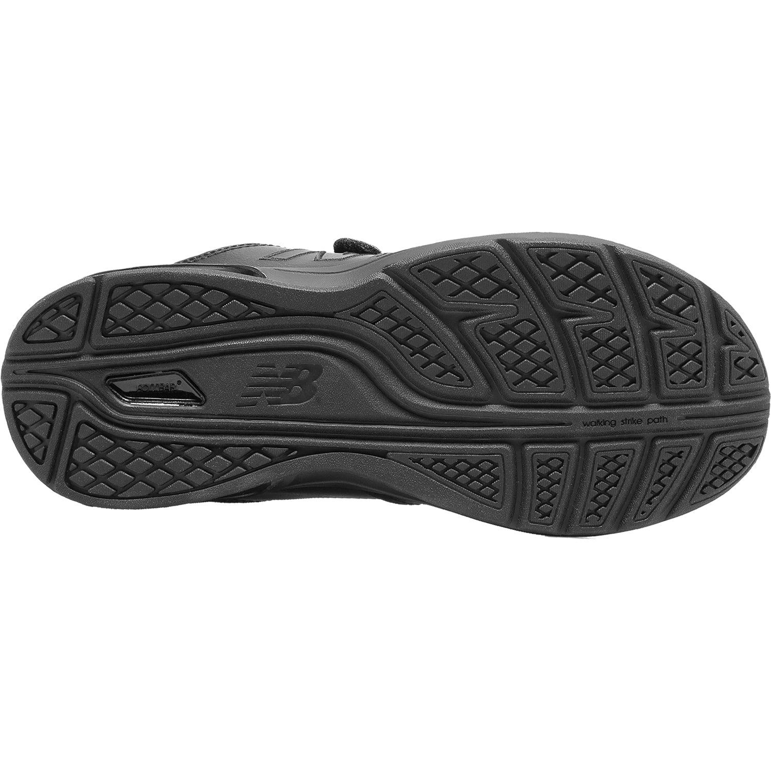 New Balance WW813HBK Women's Walking Shoes Black Leather