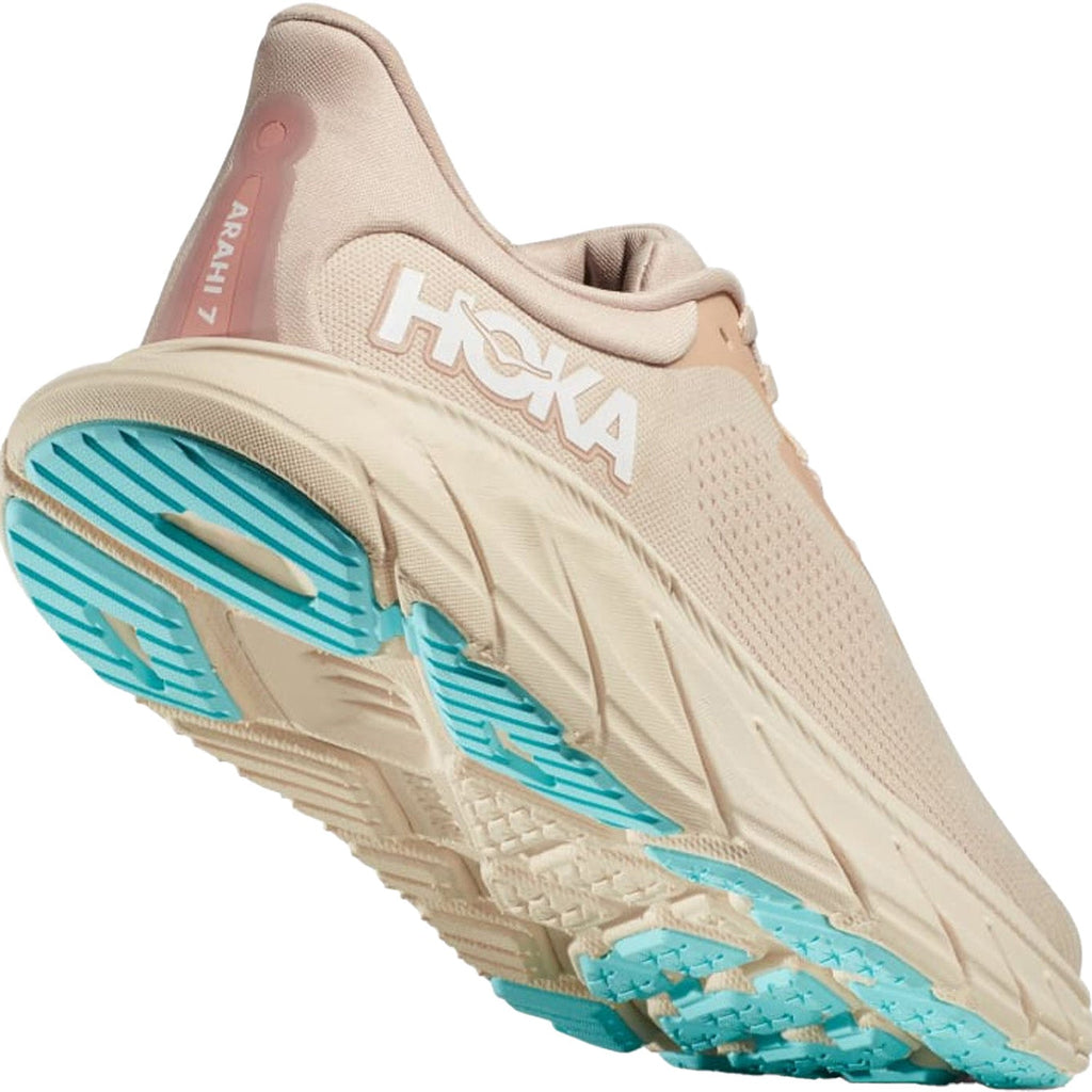 Hoka Arahi 7 (Stability Support) Women's Running Shoes Vanilla/Cream Mesh