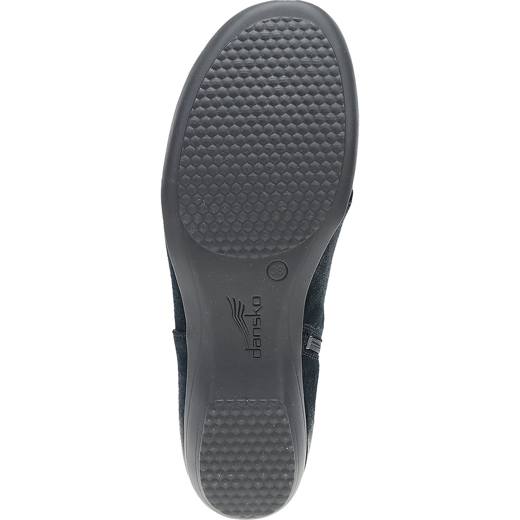 Dansko Fergie Women's Booties Black Burnished Suede