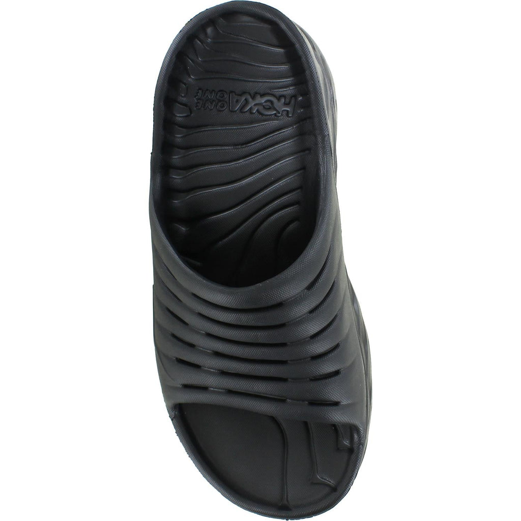 Hoka Ora Recovery Slide Women's Slide Sandals Black/Black EVA