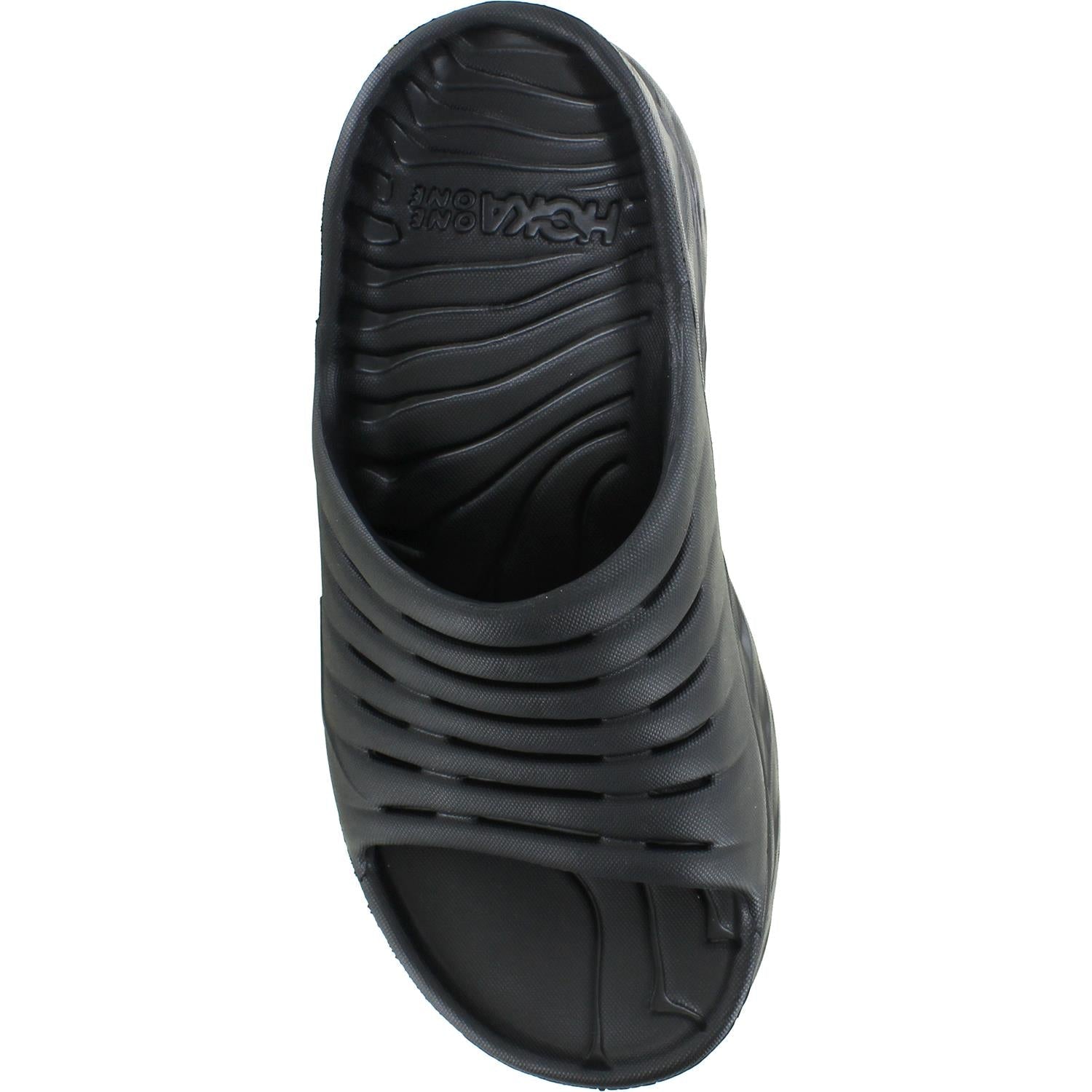 Hoka Ora Recovery Slide Women's Slide Sandals Black/Black EVA