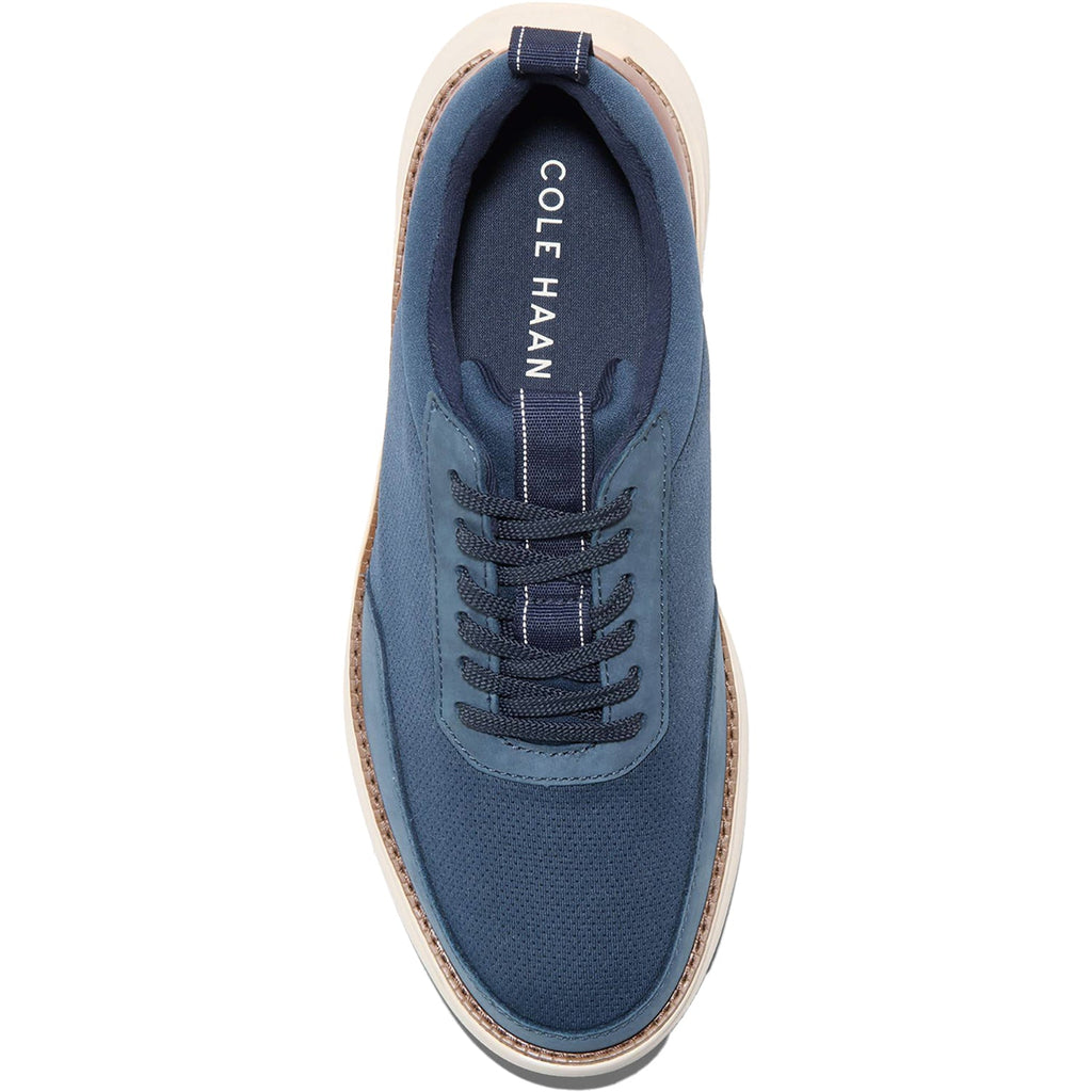 Cole Haan Grand Remix Men's Causal Sneakers Navy/British Tan Leather