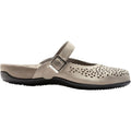 Vionic Lidia Women's Slip On Mules Grey Leather