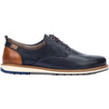 Pikolinos Berna M8J-4183 Men's Lace Up Shoes Blue Leather