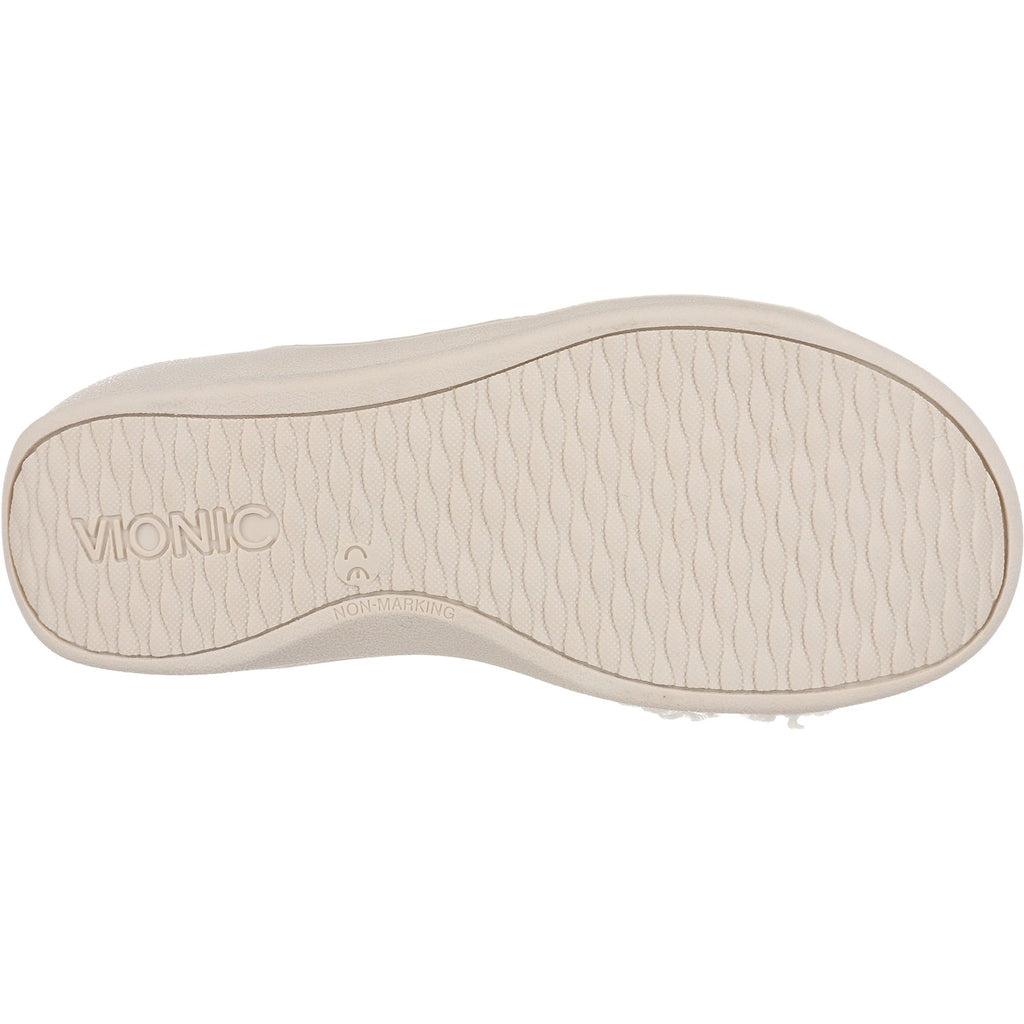 Vionic Relax II Women's Slippers Cream Shearling