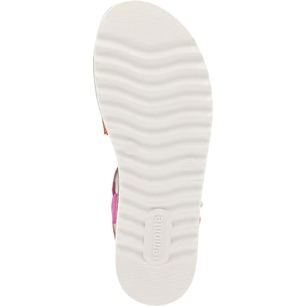 Remonte D0Q55-31 Women's Sandals Magenta/Orange Synthetic