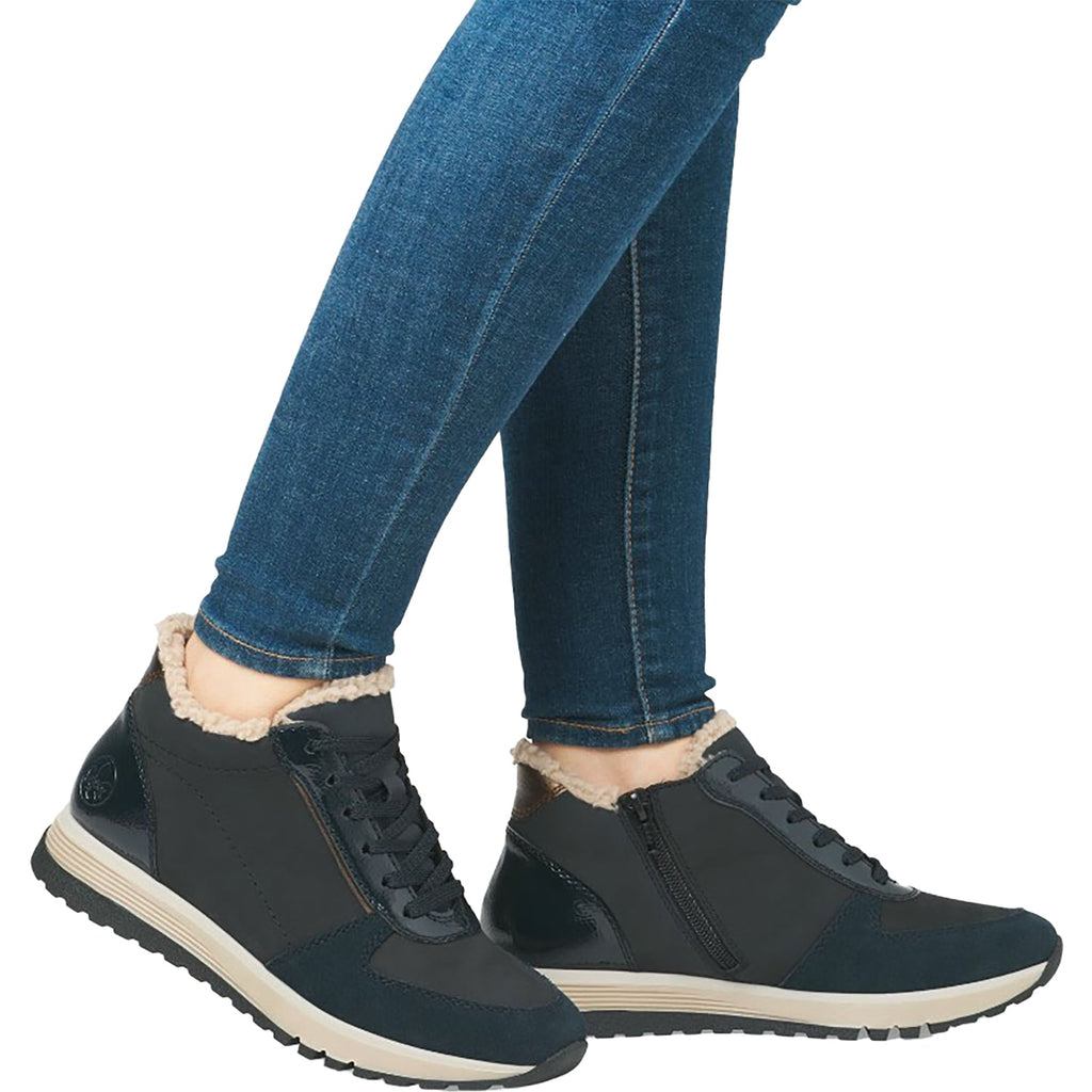 Rieker 49004-14 Women's Shoes Pazifik/Pazifik Synthetic