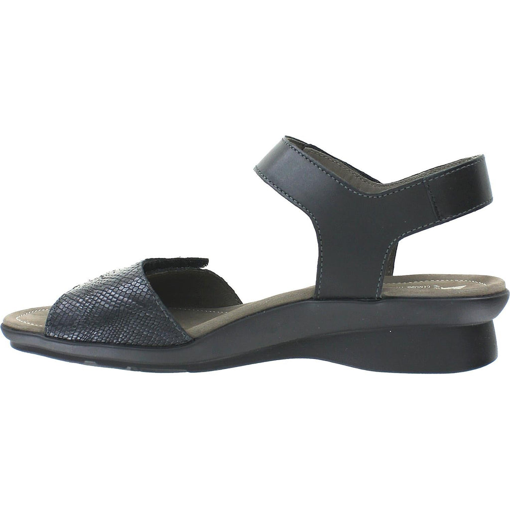 Mephisto Pattie Women's Backstrap Sandals Black Leather