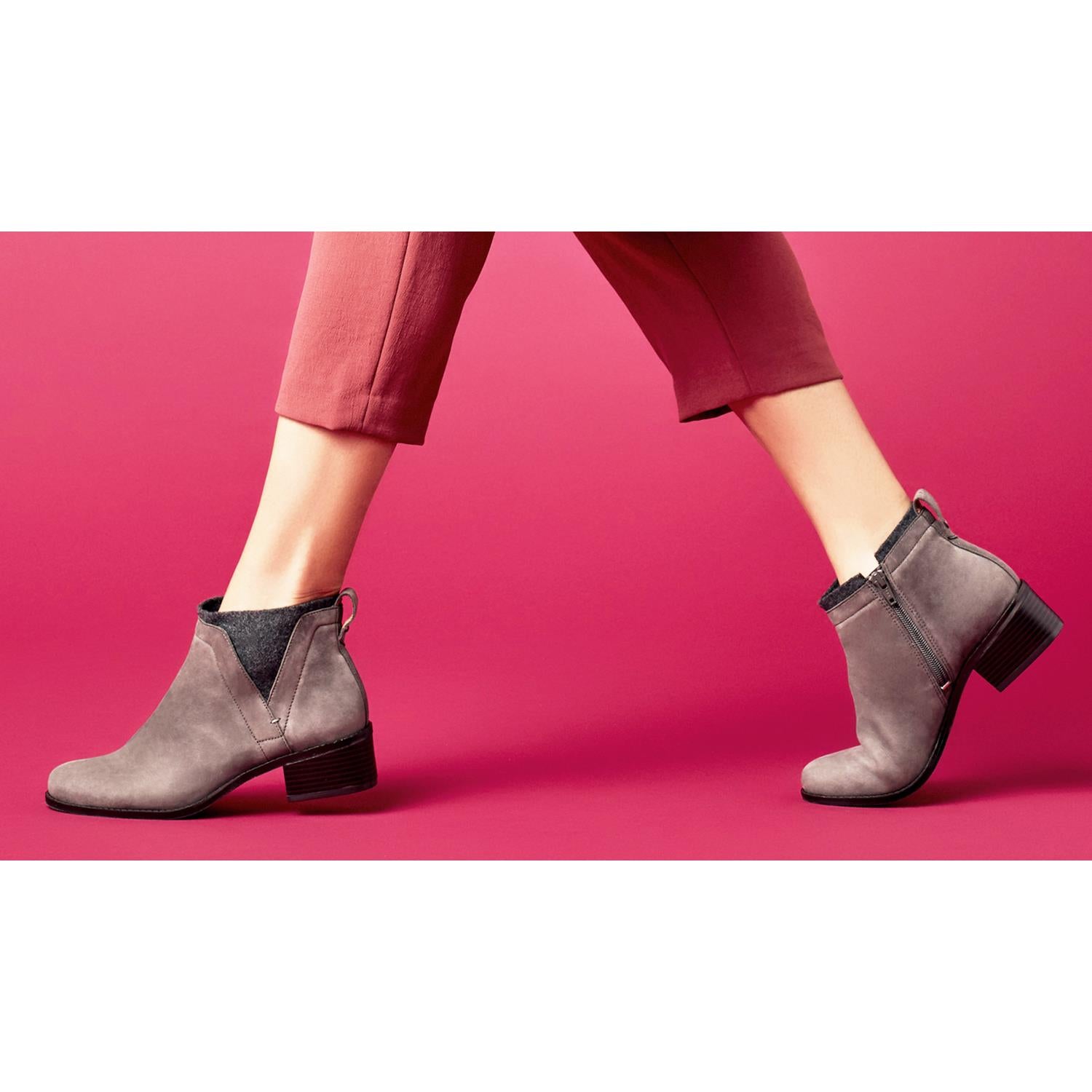 Vionic Joslyn Women's Waterproof Boots Charcoal Leather