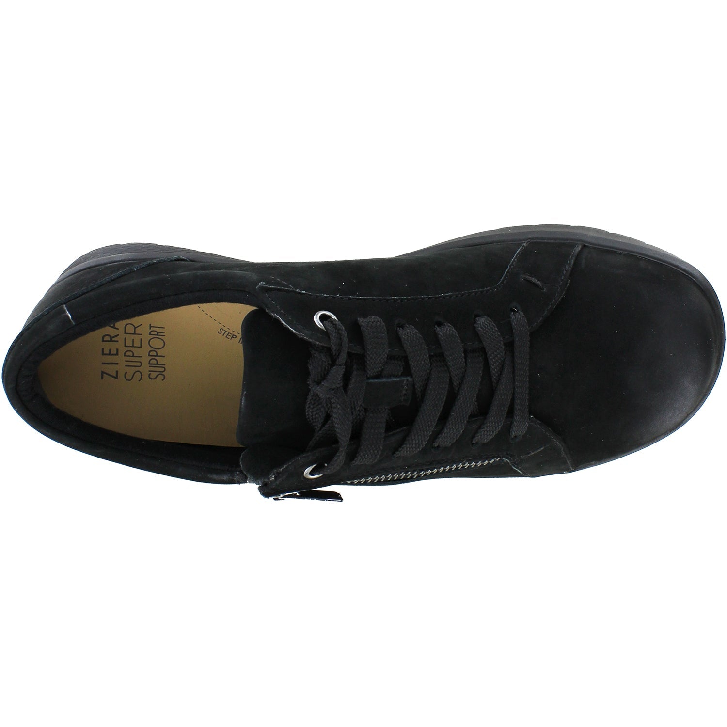 Ziera Solar Women's Walking Shoes Black Nubuck