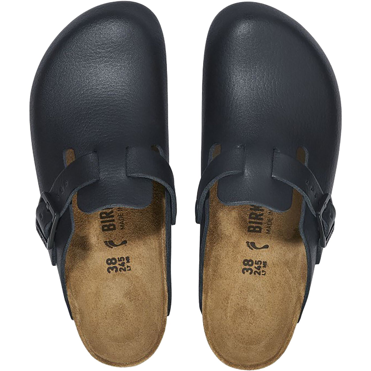 Birkenstock Boston Pro Men's Clogs Black Leather