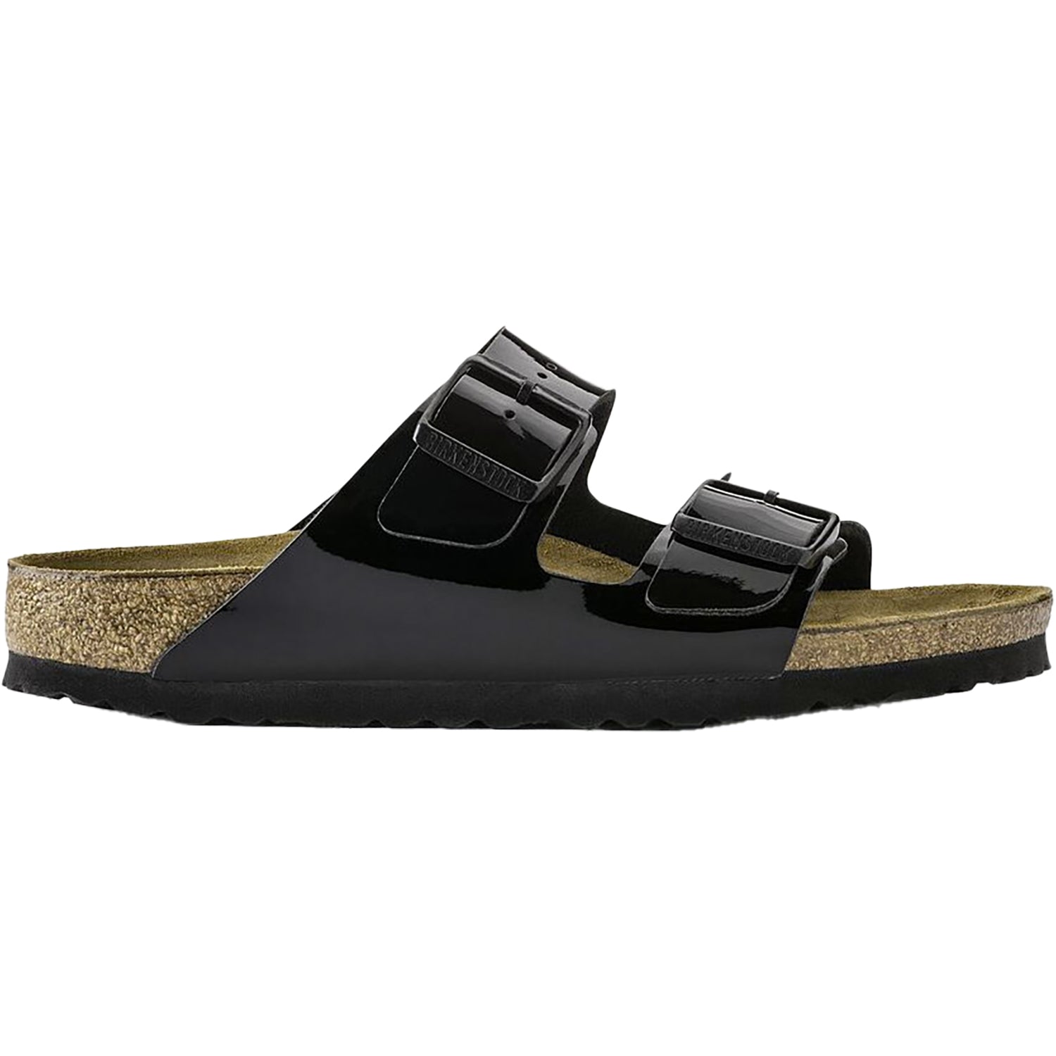 Birkenstock Arizona Women's Sandals Black Patent Birko-Flor