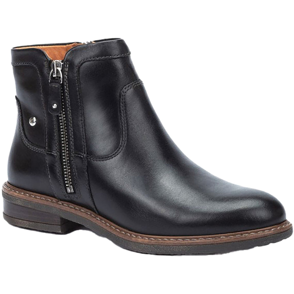 Pikolinos Aldaya W8J-8747 Women's Boots Black Leather