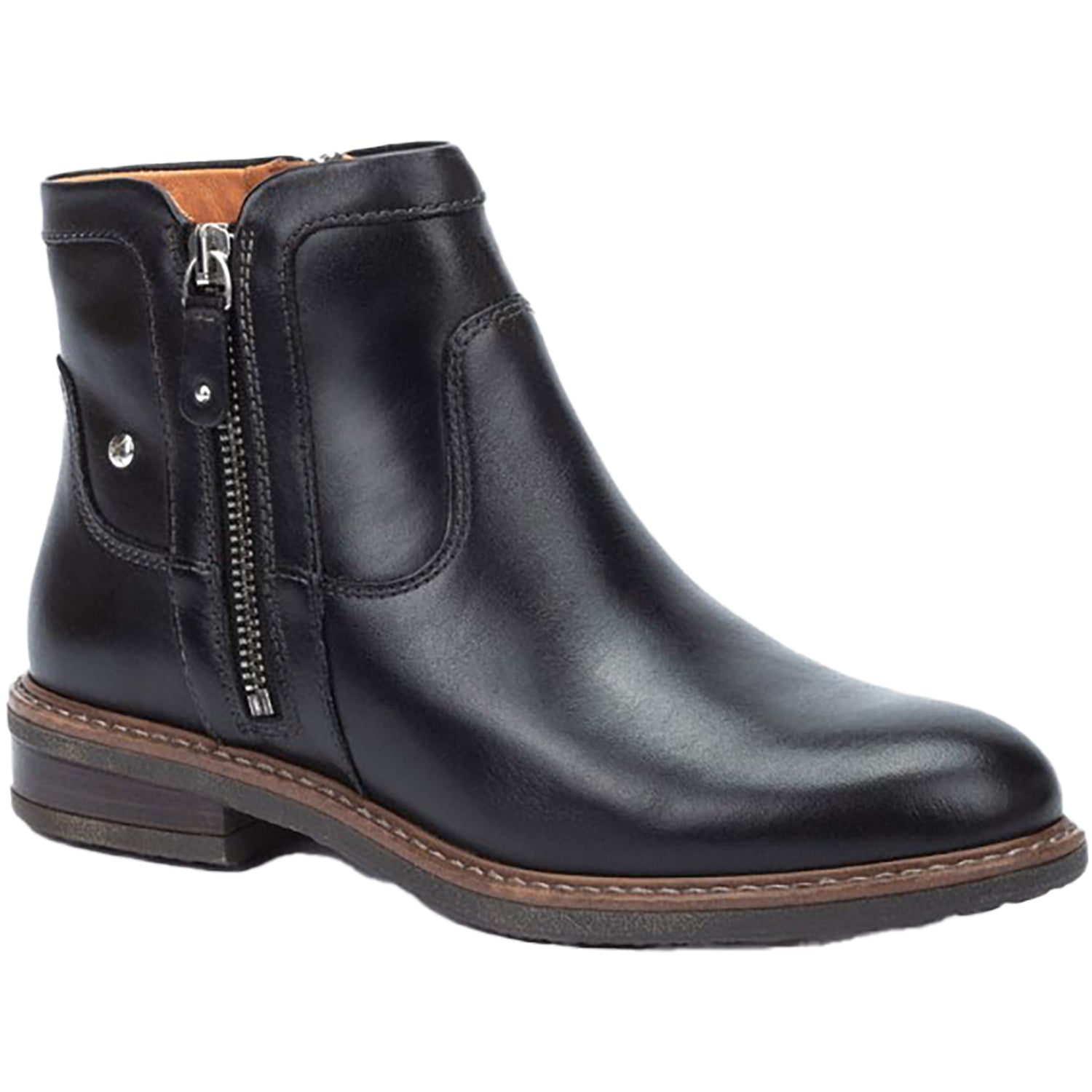 Pikolinos Aldaya W8J-8747 Women's Boots Black Leather