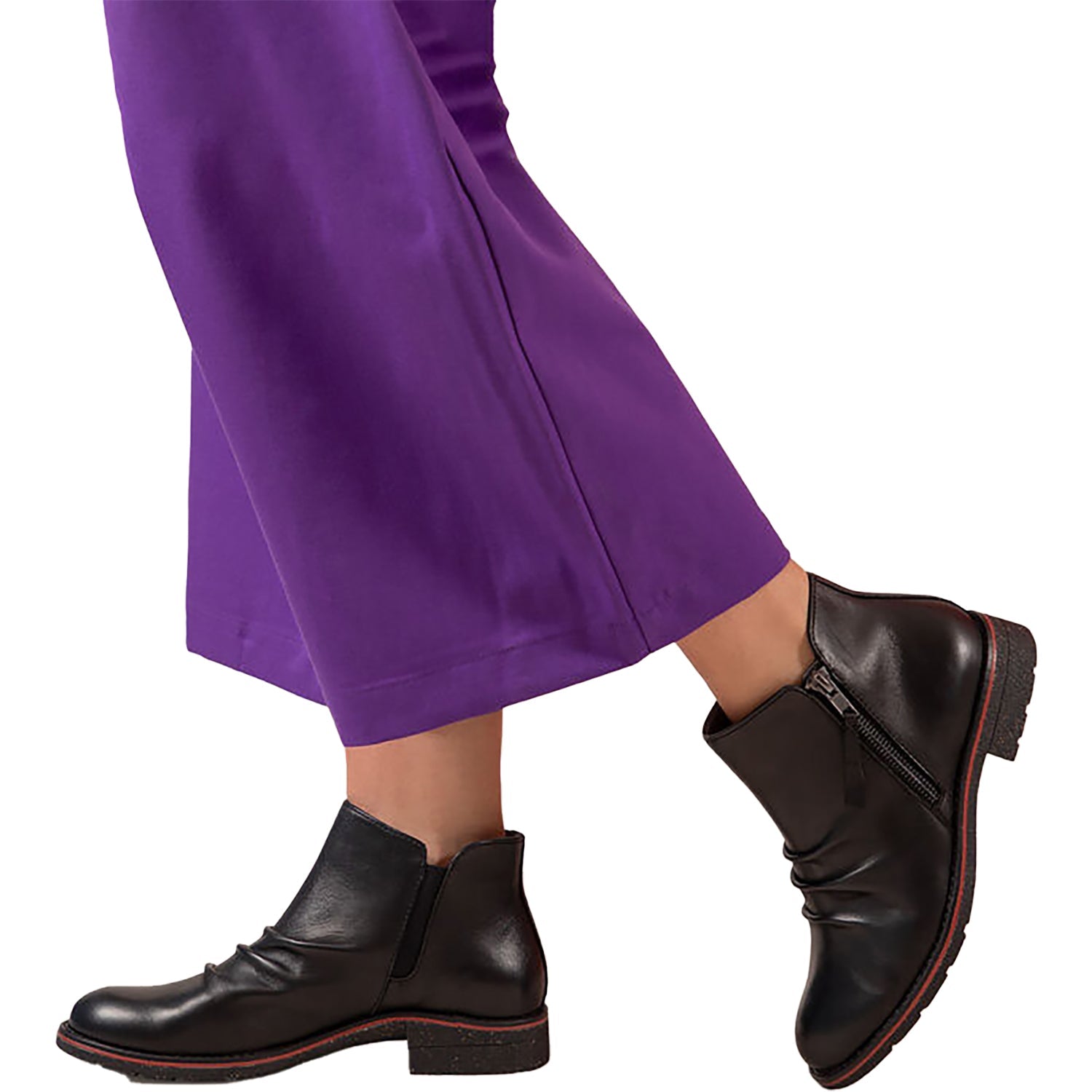 Aetrex Mila Women's Ankle Boots Black Leather