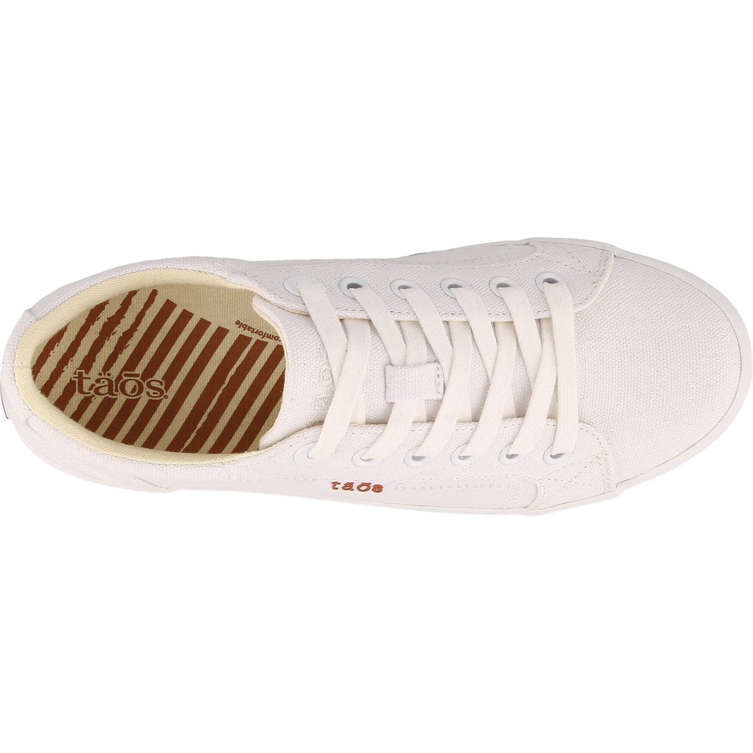 Taos Star Women's Sneakers White/White Canvas