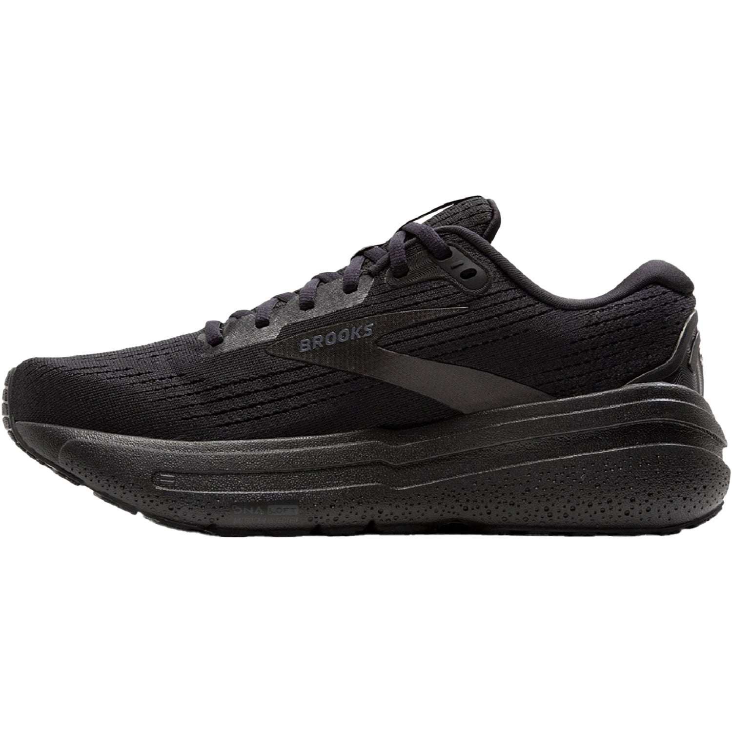 Brooks Ghost Max 2 (Neutral Support) Men's Running Shoes Black/Black/Ebony Mesh