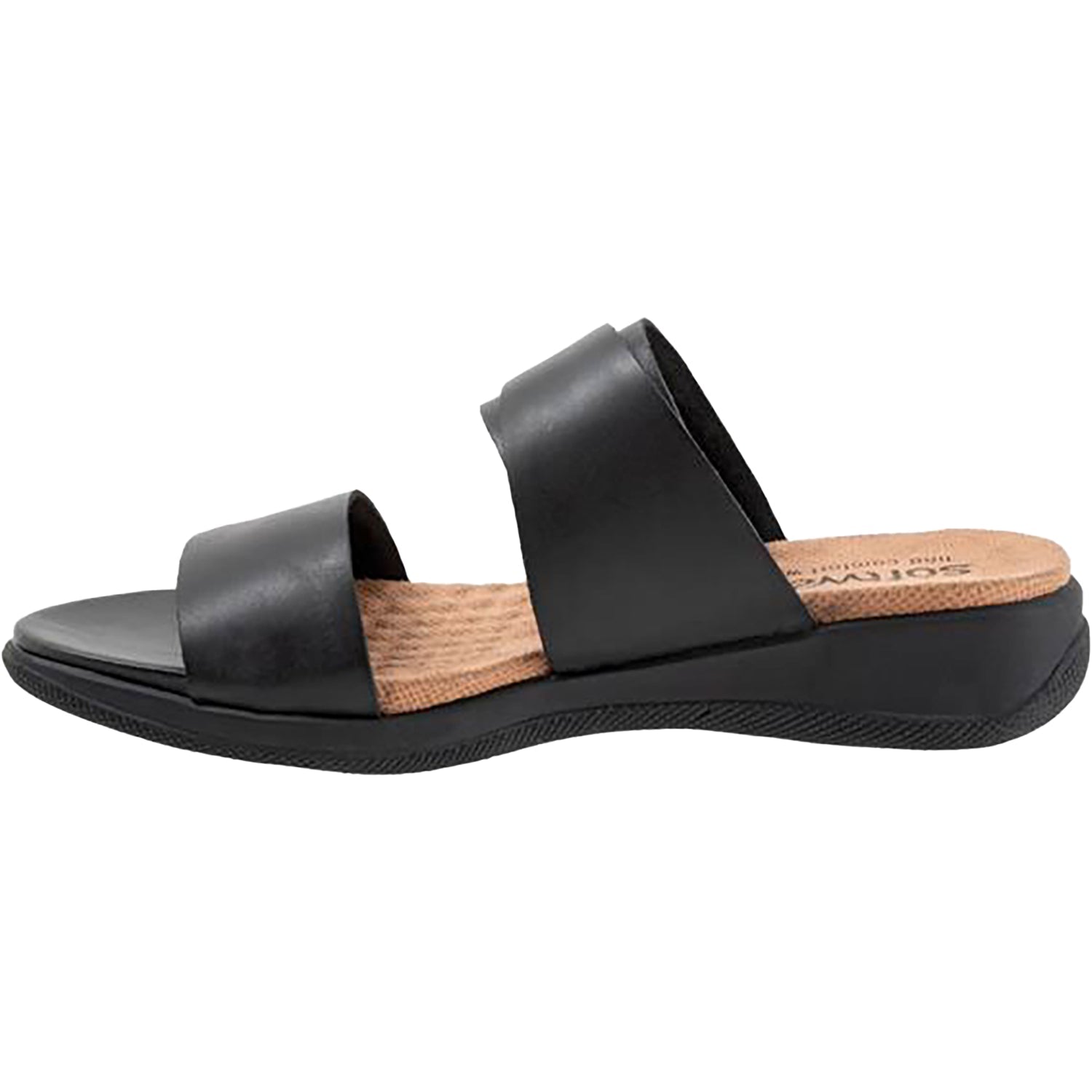 Soft Walk Toki Women's Sandals Black Leather