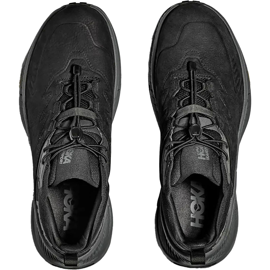 Hoka Transport Chukka GoreTex Men's Outdoor Chukkas Black/Black Nubuck